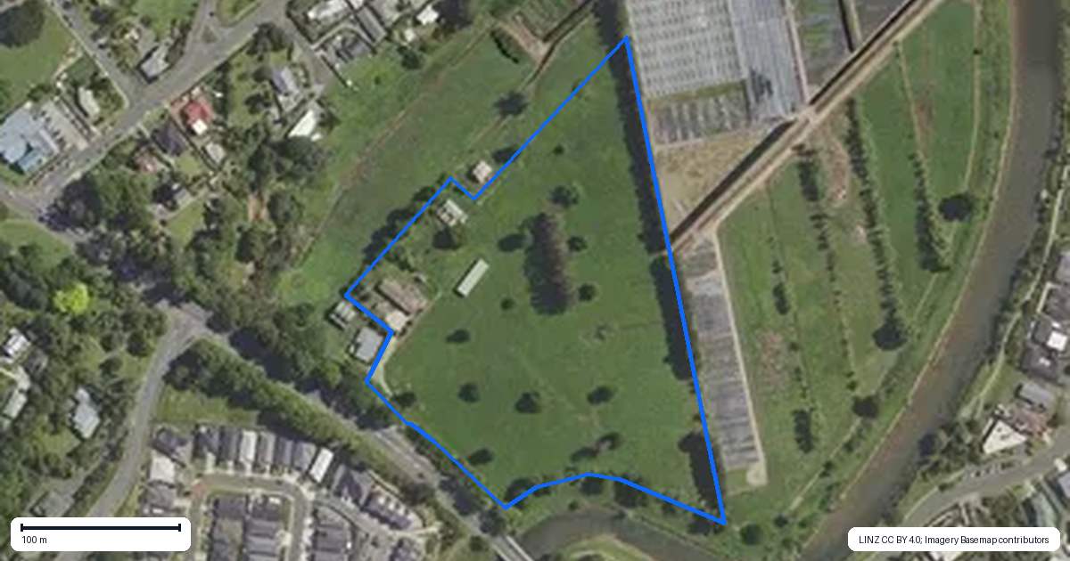 Property context map for 1 Waterford Road, Katikati