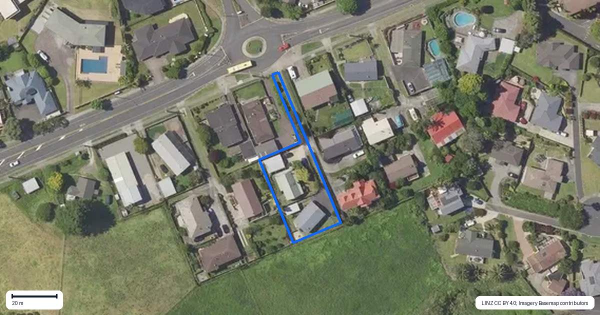 Property context map for 204 Cambridge Road, Bethlehem, Tauranga