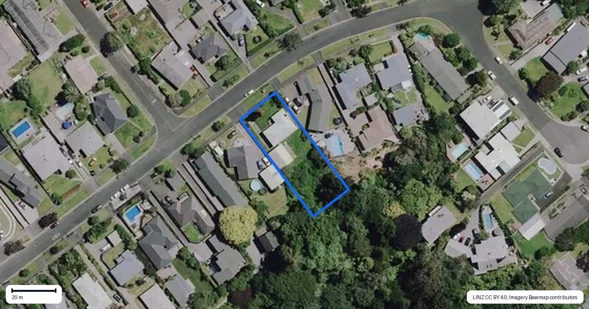 Property context map for 36 Donny Avenue, Chartwell, Hamilton