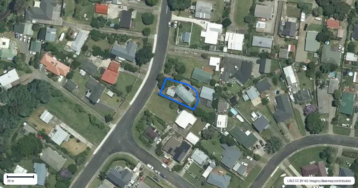Property context map for 141A Robinson Road, Whitianga