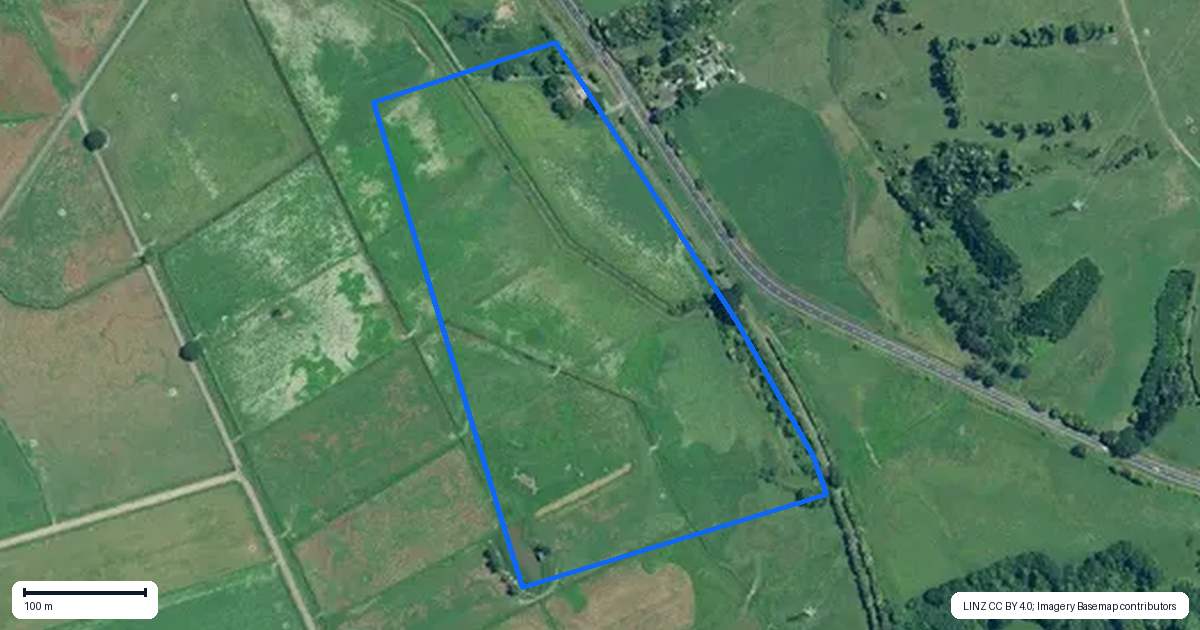 Property context map for 5389 State Highway 26, Te Aroha
