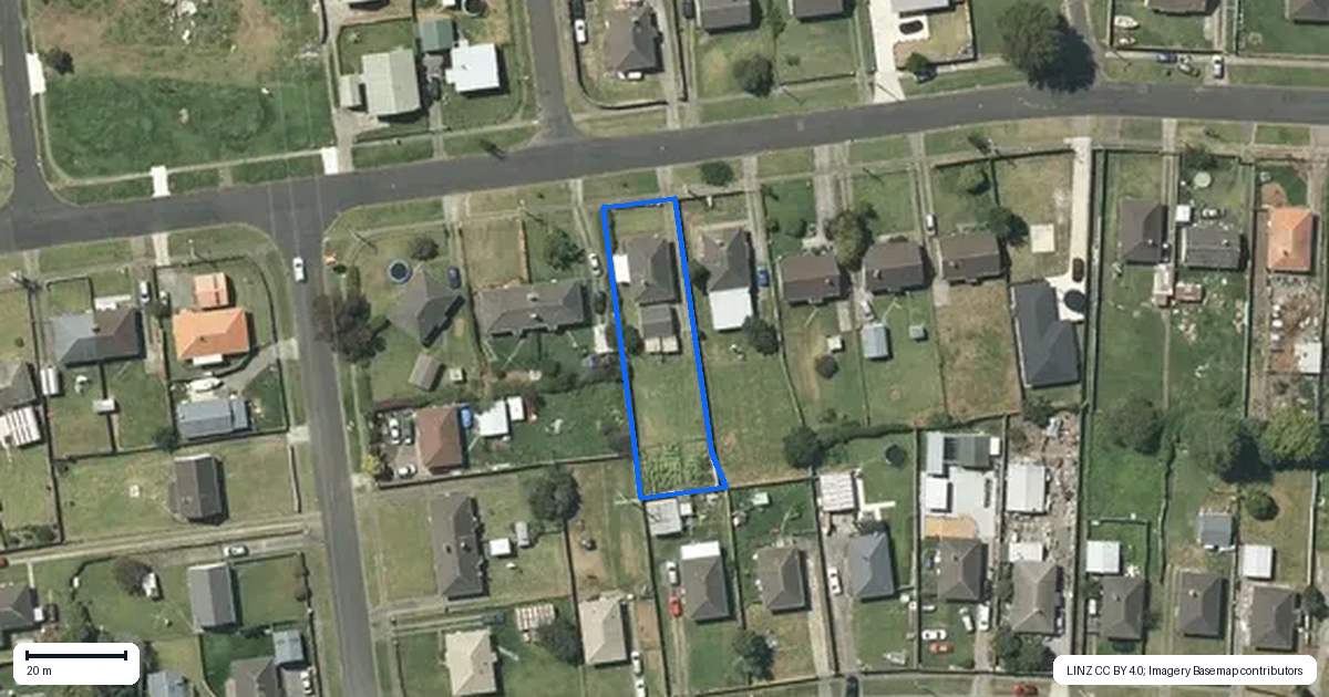 Property context map for 29 Semple Street, Huntly