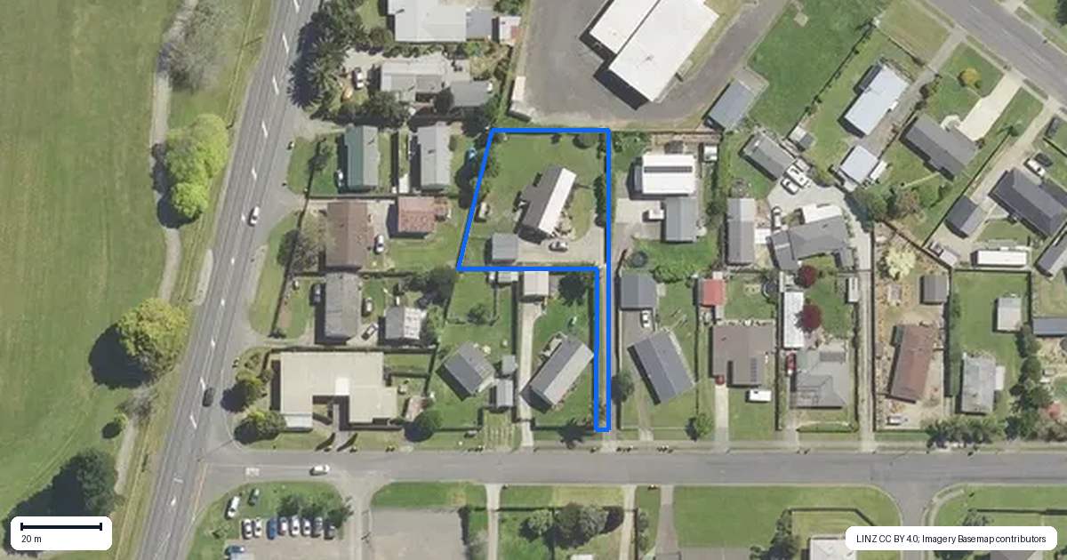 Property context map for 7 Sunset Drive, Paengaroa