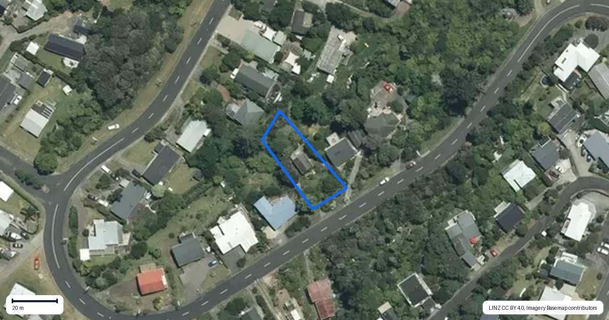 Property context map for 60 Gallagher Drive, Tairua