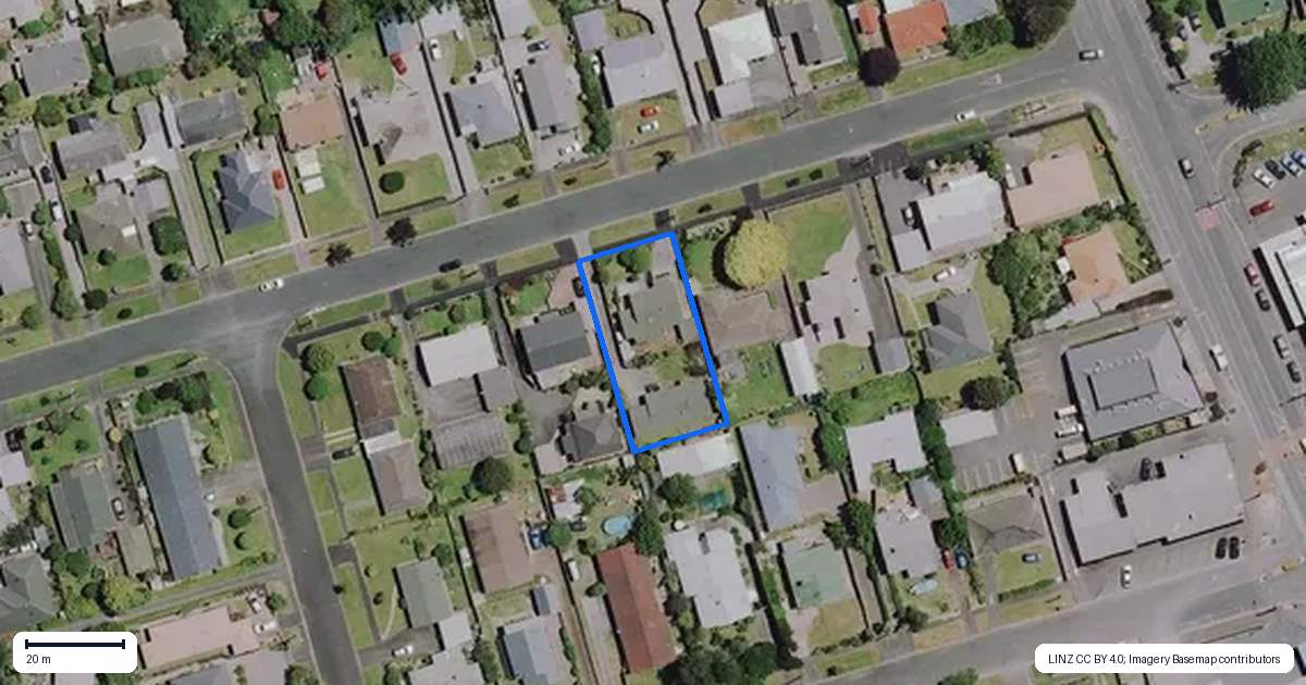 Property context map for 9A Winter Street, Fairfield, Hamilton