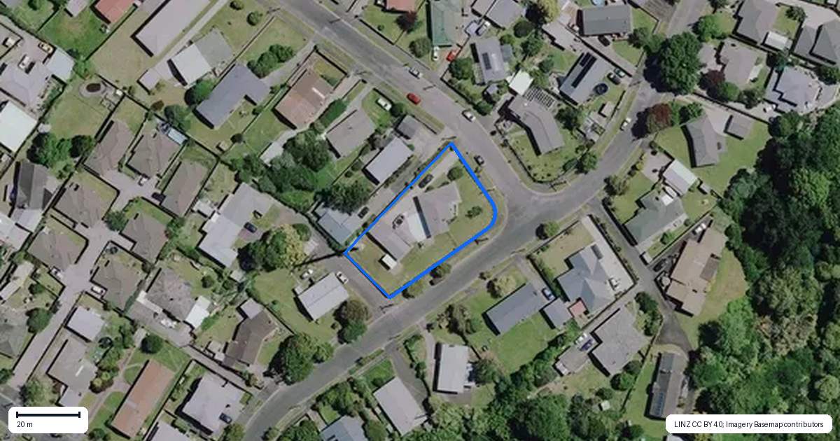 Property context map for 1 Leeds Street, Silverdale, Hamilton