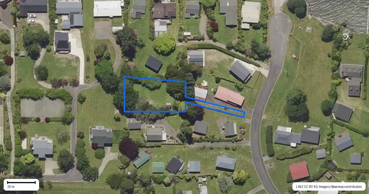 Property context map for 32 Wharetoroa Drive, Rotoiti Forest, Rotorua