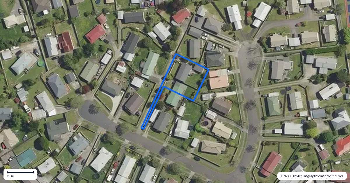 Property context map for 23C Ruby Place, Pukehangi, Rotorua