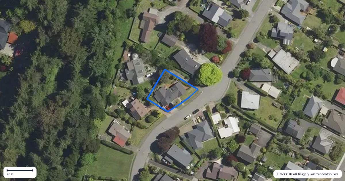 Property context map for 23 Day Place, Springfield, Rotorua