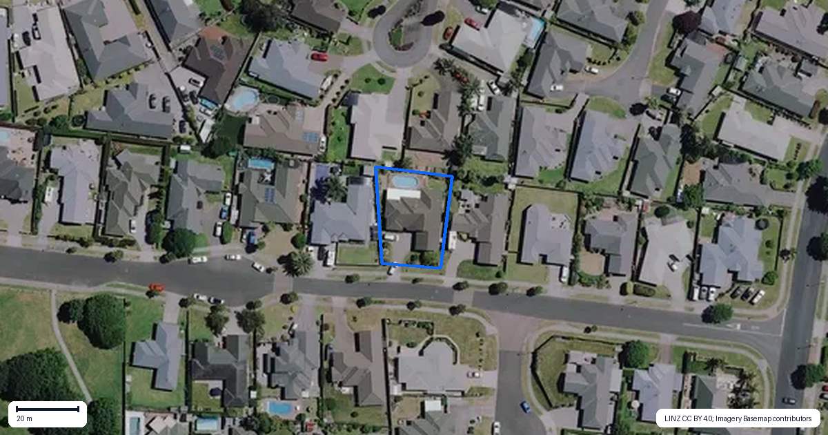 Property context map for 45 Edenpark Drive, Rototuna North, Hamilton