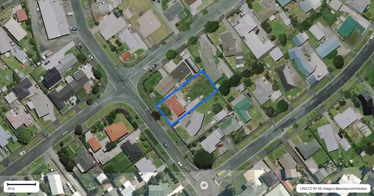 Property context map for 23 Prisk Street, Melville, Hamilton