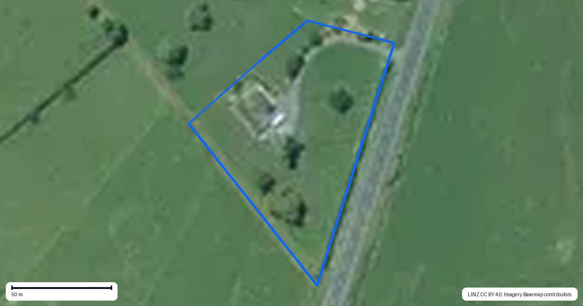 Property context map for 1139 State Highway 26, Eureka, Hamilton