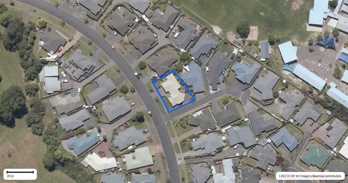 Property context map for 145 Lakewood Drive, Nukuhau, Taupo