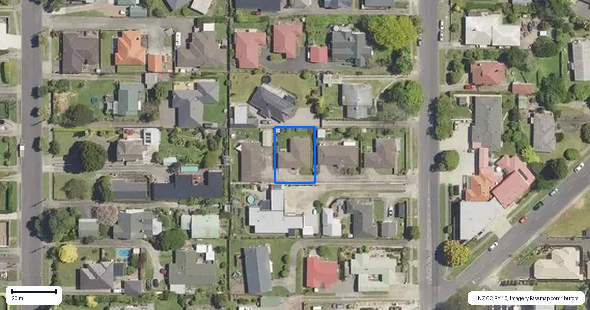 Property context map for 81C Boucher Avenue, Te Puke