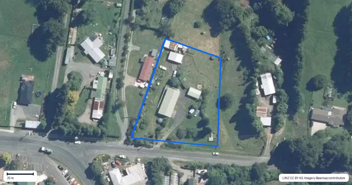 Property context map for 5 Gamman Mill Road, Oropi