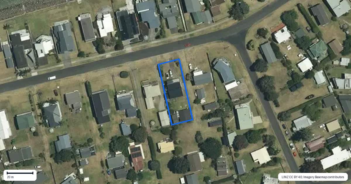 Property context map for 174 Captain Cook Road, Cooks Beach, Whitianga