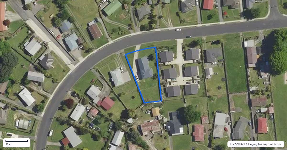 Property context map for 63 Turner Drive, Western Heights, Rotorua