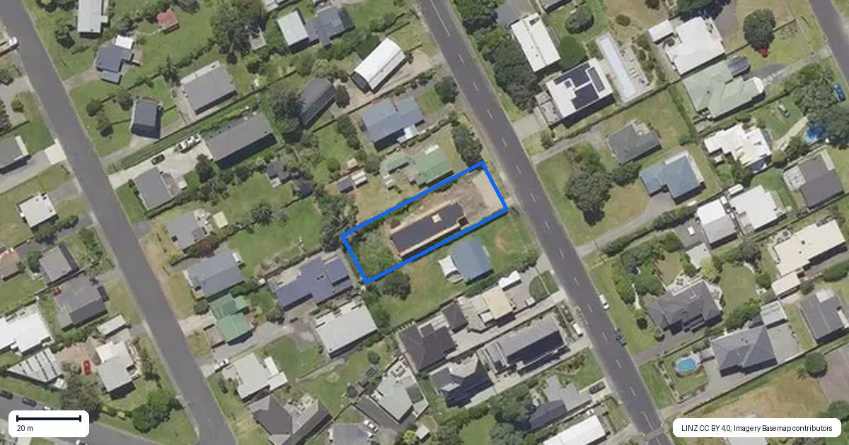 Property context map for 94 Dillon Street, Waihi Beach