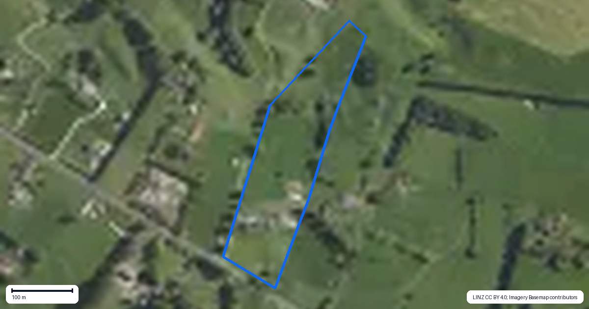 Property context map for 128 Oturoa Road, Hamurana