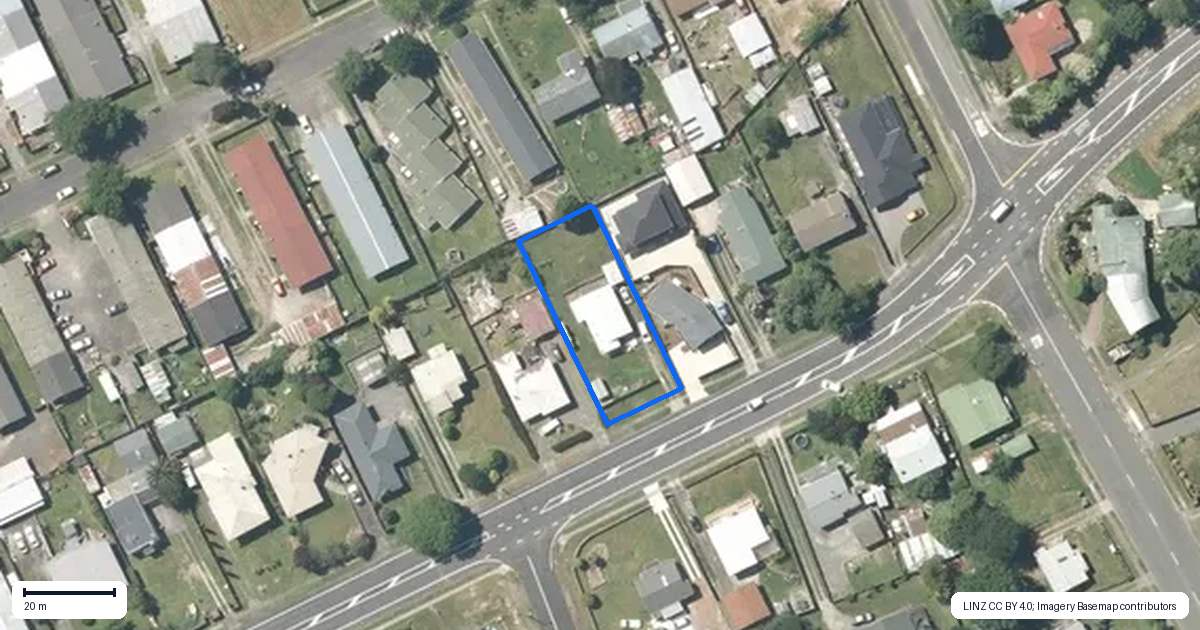 Property context map for 8 Baird Road, Tokoroa
