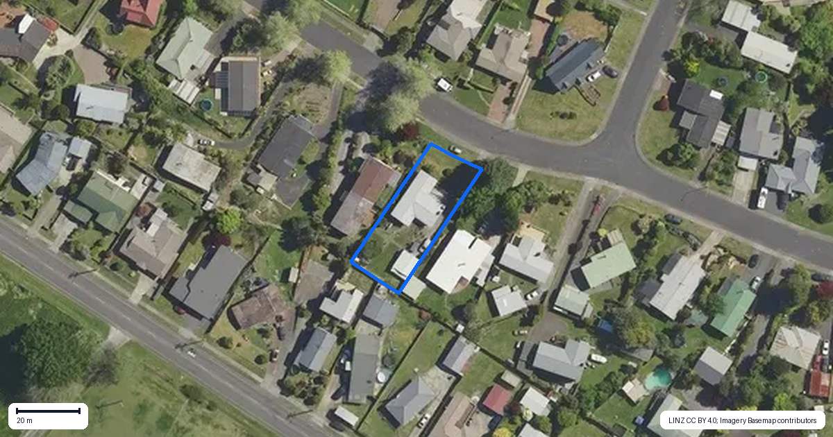 Property context map for 45 Pegasus Drive, Sunnybrook, Rotorua