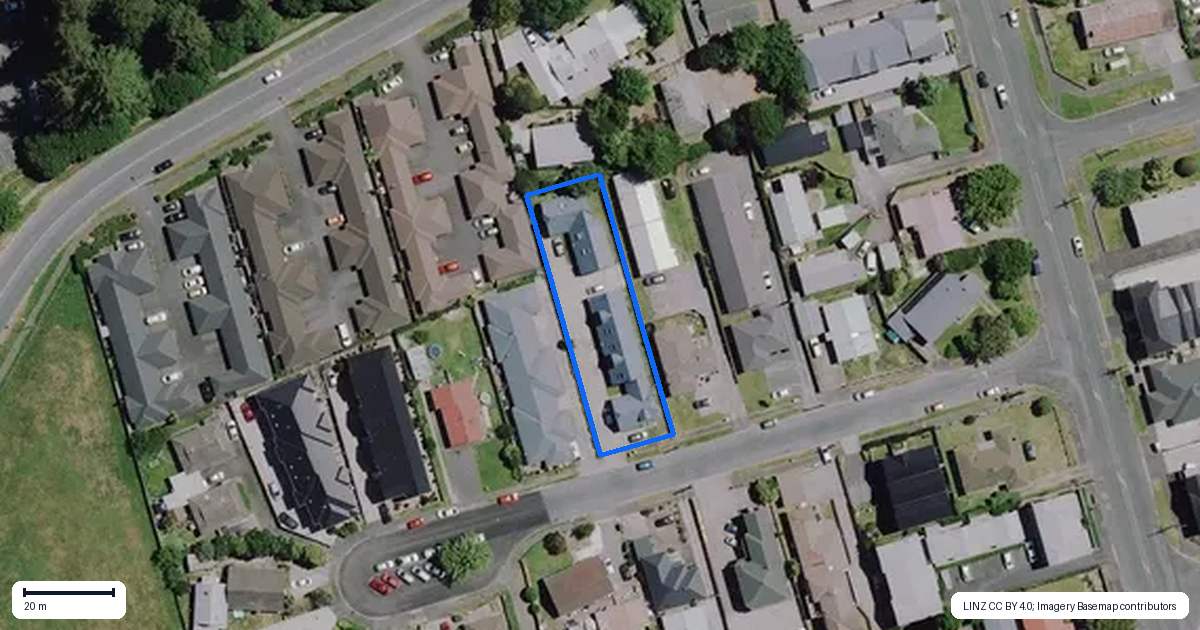 Property context map for 8 Inverness Avenue, Hamilton East, Hamilton