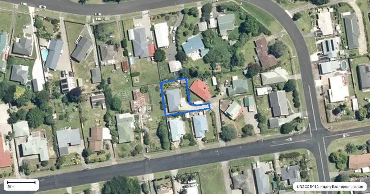 Property context map for 31A Walker Street, Waihi
