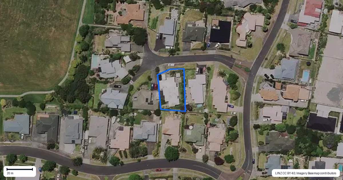Property context map for 5 Strata View, Western Heights, Hamilton