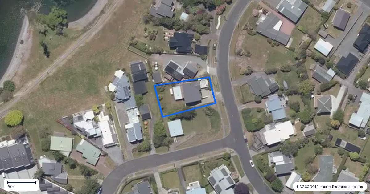 Property context map for 71 Rainbow Drive, Rainbow Point, Taupo