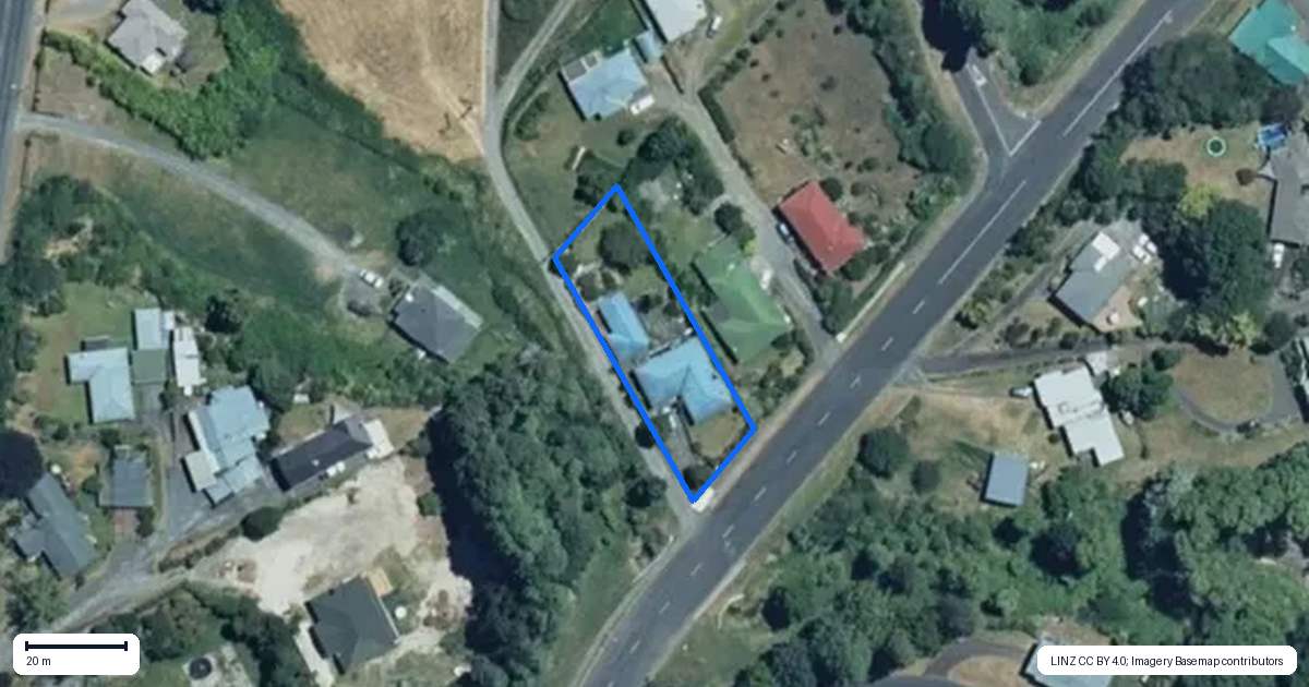 Property context map for 12 Lairdvale Road, Taumarunui