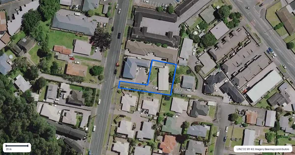 Property context map for 38A Brooklyn Road, Claudelands, Hamilton