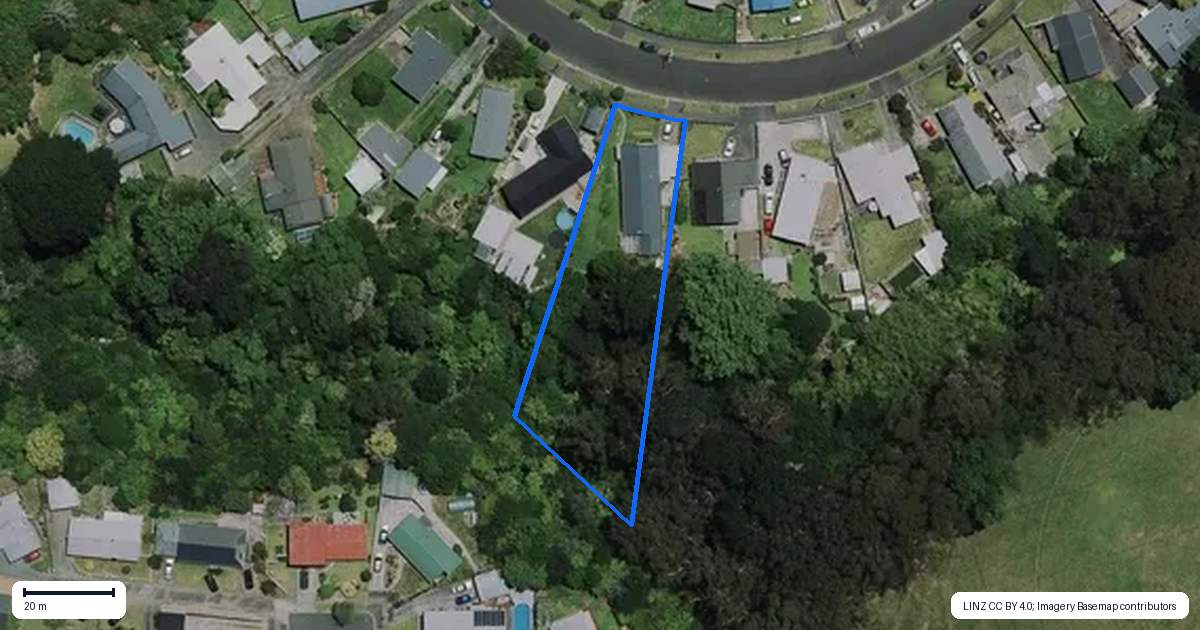 Property context map for 35 Fitzroy Avenue, Fitzroy, Hamilton