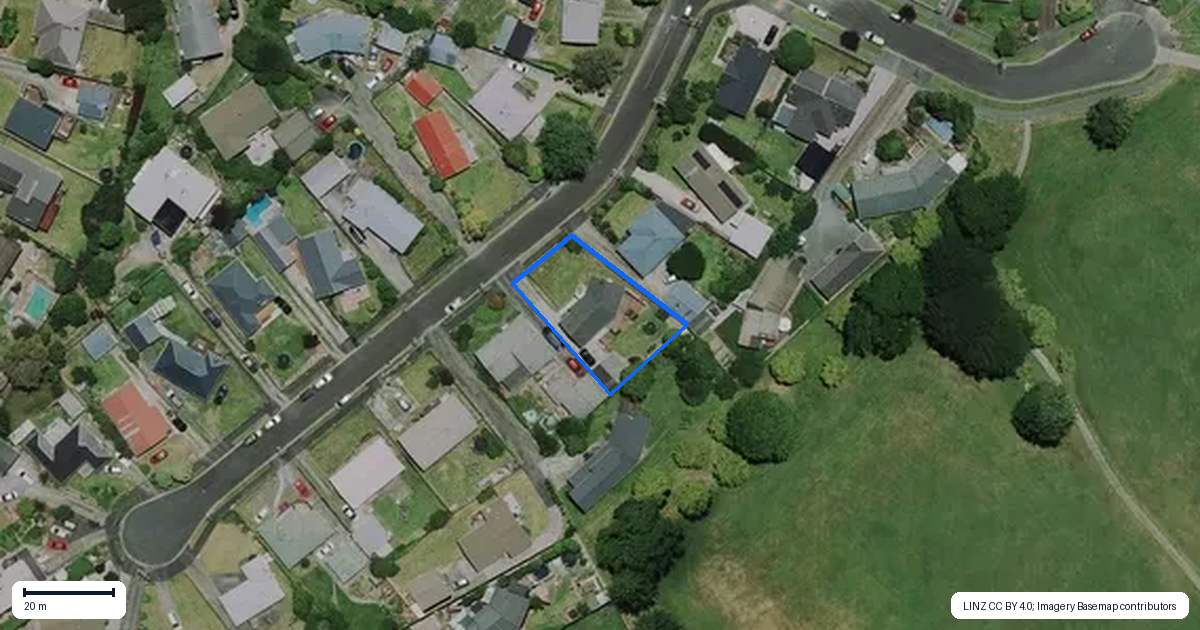 Property context map for 7 Manapouri Place, Glenview, Hamilton