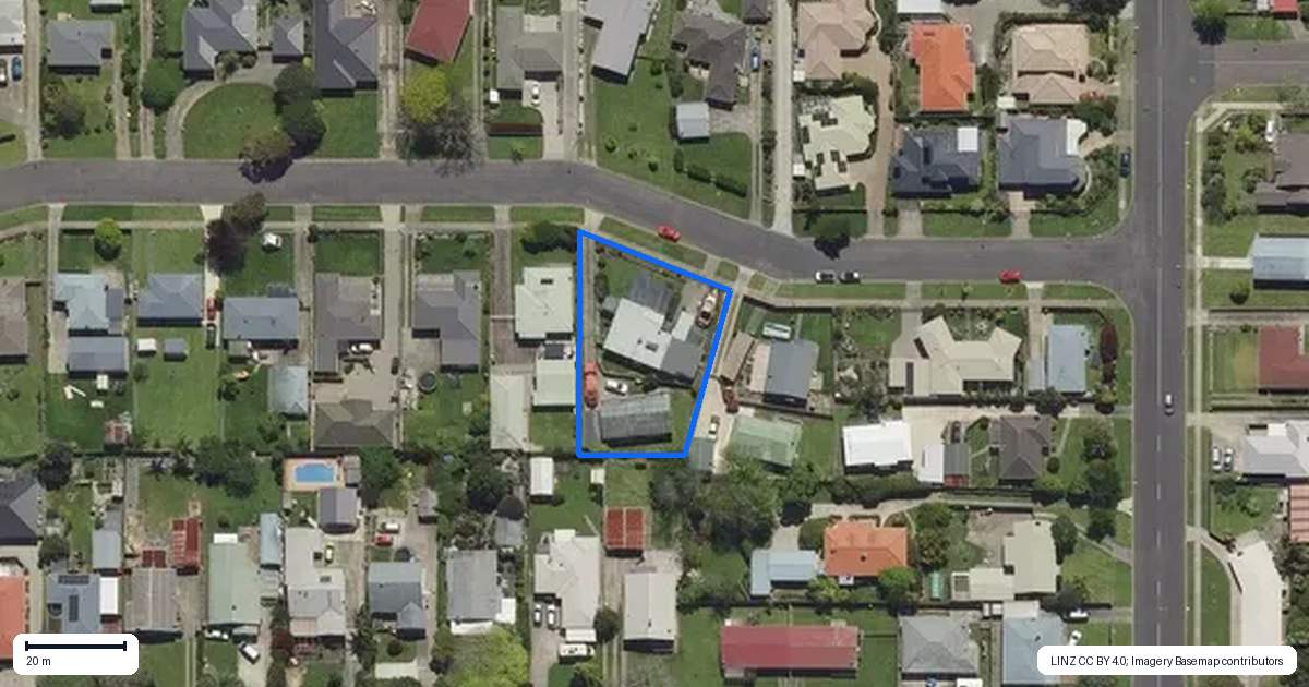 Property context map for 9A Barry Avenue, Whakatane