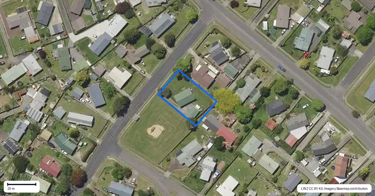 Property context map for 35 Rewarewa Street, Owhata, Rotorua