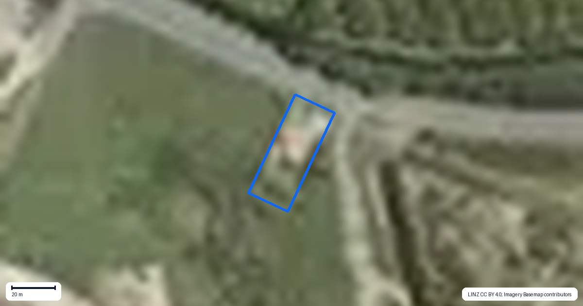Property context map for 485 State Highway 2, Minden