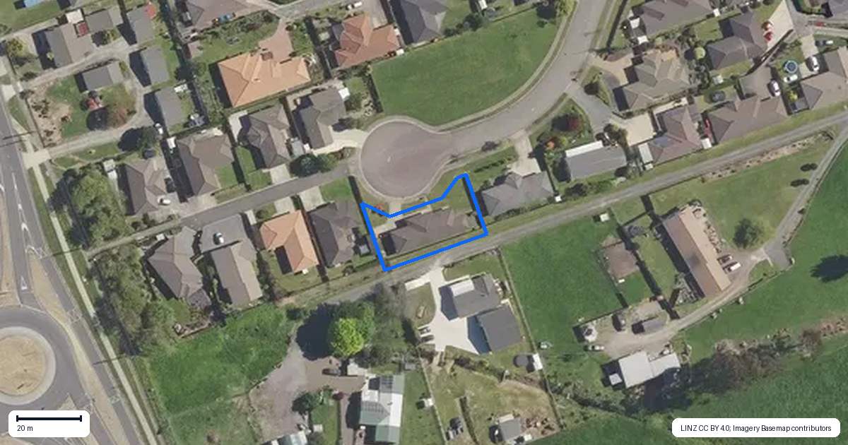 Property context map for 30 Kauae Place, Ngongotaha, Rotorua