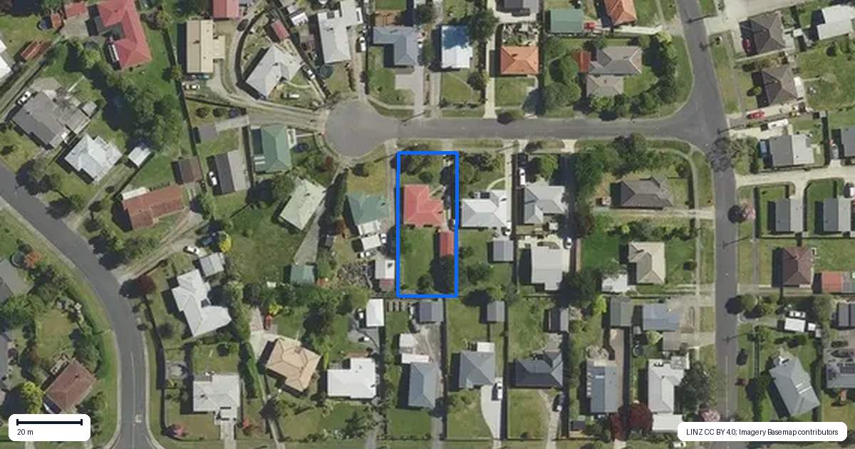 Property context map for 8 Toru Street, Hillcrest, Rotorua