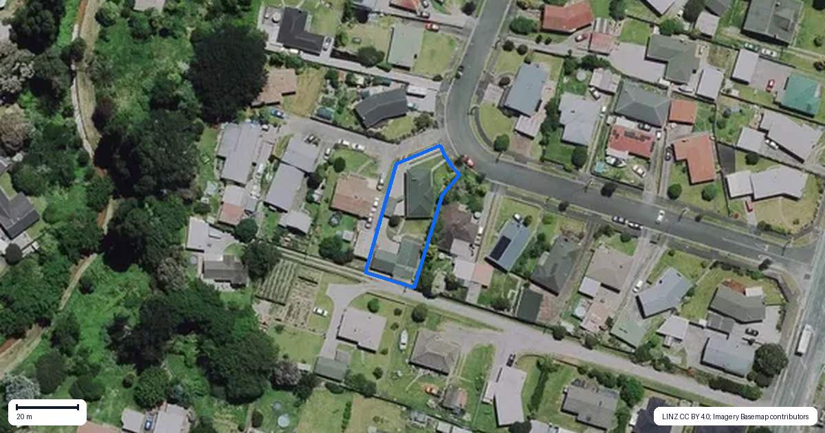 Property context map for 13 Frederick Drive, Dinsdale, Hamilton