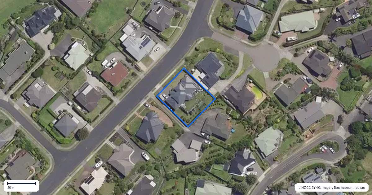 Property context map for 47 Hamurana Road, Omokoroa