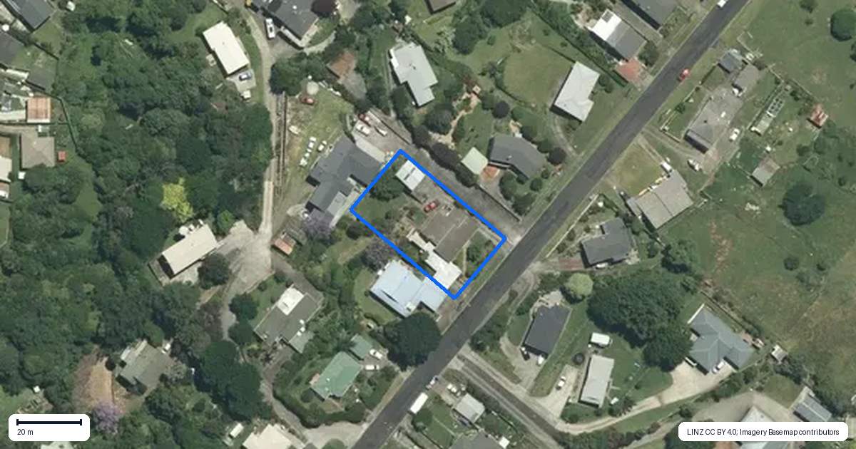 Property context map for 115 Grafton Road, Thames