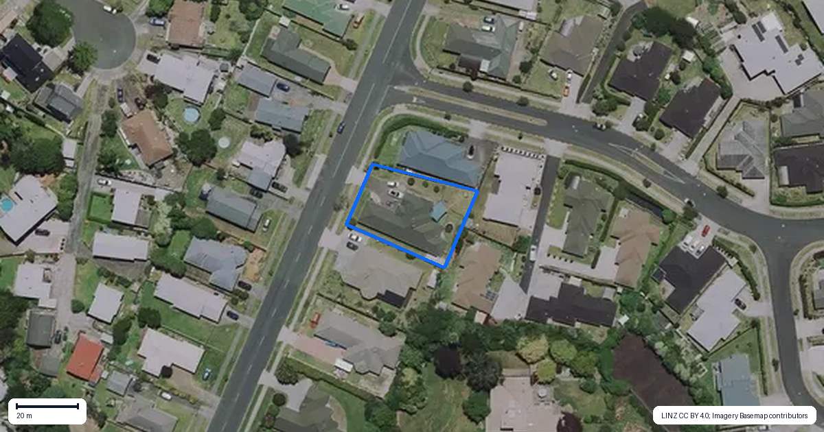 Property context map for 101 Dixon Road, Glenview, Hamilton