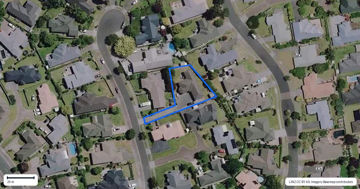 Property context map for 14 Drumfearn Place, Rototuna, Hamilton