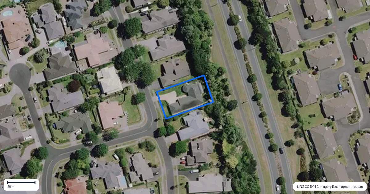 Property context map for 13 Canaandale Drive, Flagstaff, Hamilton