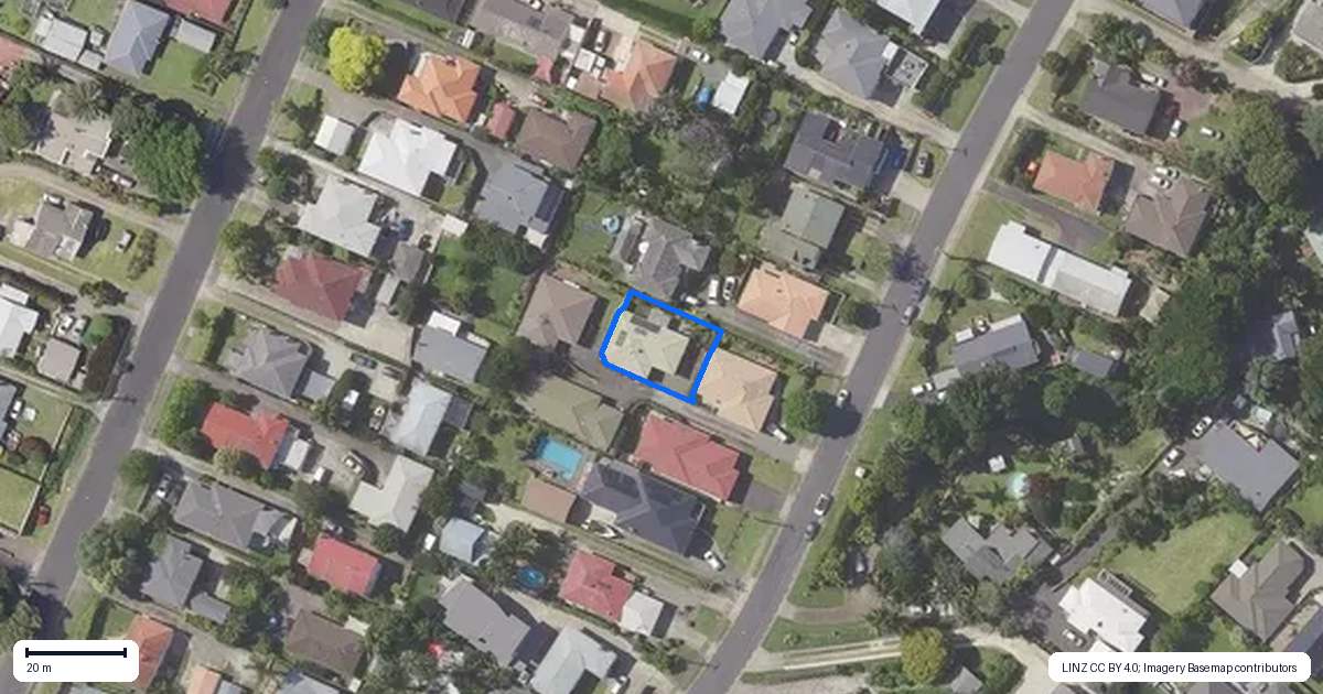 Property context map for 16B Churchill Road, Judea, Tauranga