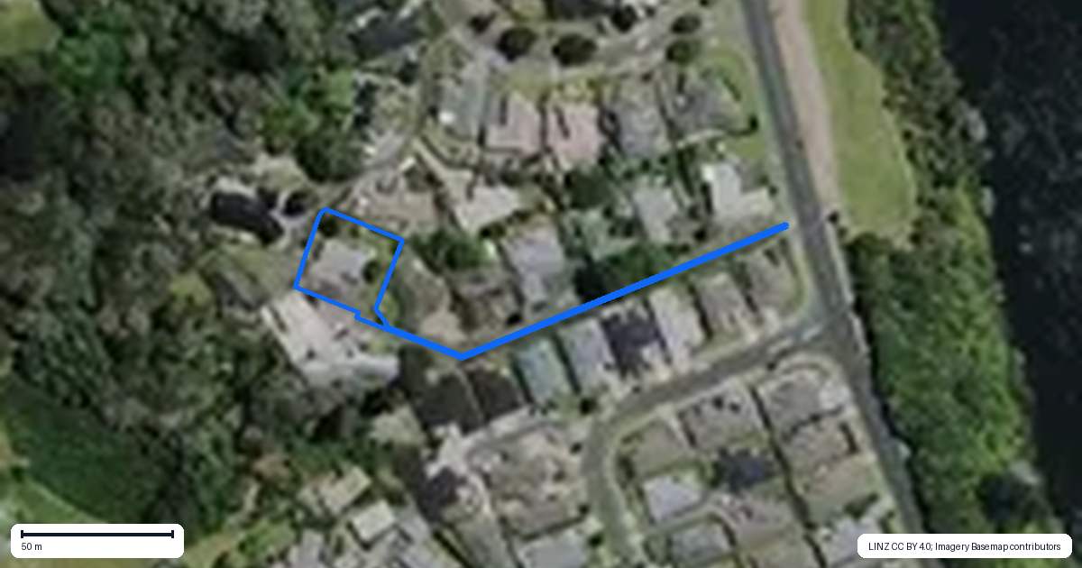 Property context map for 269 Pukete Road, Pukete, Hamilton