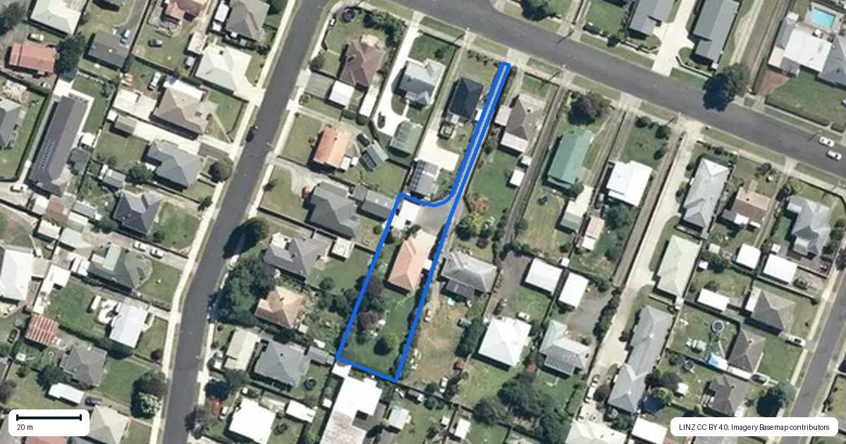 Property context map for 319 Mangapiko Street, Te Awamutu