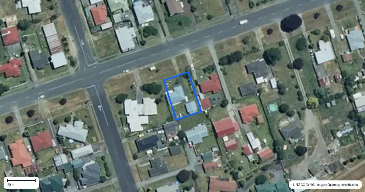 Property context map for 351 Taupo Road, Taumarunui