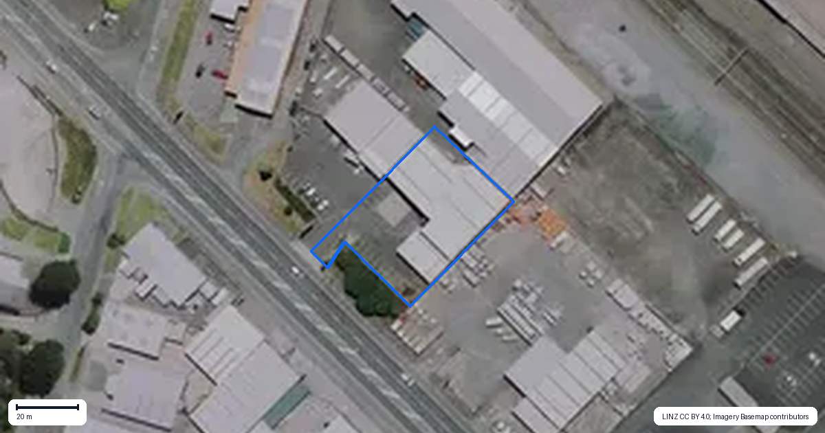 Property context map for 24 Lincoln Street, Frankton, Hamilton