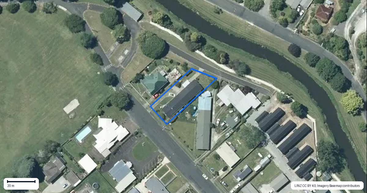 Property context map for 3 Stainton Terrace, Te Kuiti